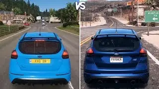 Forza Horizon 4 vs NFS: Payback - Ford Focus RS Gameplay Comparison HD