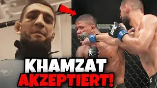 Khamzat Chimaev AKZEPTIERT 5 RUNDEN Kampf gegen Gilbert Burns!