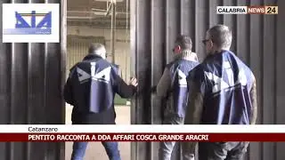 CATANZARO: PENTITO RACCONTA A DDA AFFARI COSCA GRANDE ARACRI