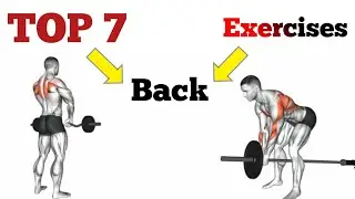 Top 7 Best Barbell Lat Exercises for Wider Back 💥 | Build V-Taper Back Fast #back #fitness #workout 