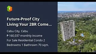 Future-Proof City Living:Your 2BR Comes with Reliable Parking, Water, Internet, and Power Utilities.