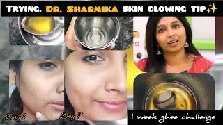 1 week ghee challenge✨ | Dr.sharmika ghee tip #tamil | honest review @prettygirlvlogs91
