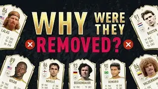 WHY Were These Icons REMOVED From FIFA 20? (Ultimate Team History)