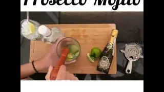 How to make a Prosecco Mojito Cocktail