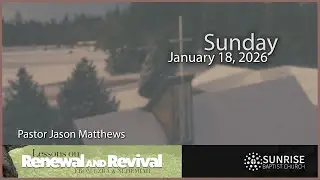 Sunrise Baptist Church - Sunday, January 18, 2026