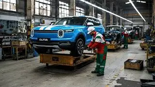 ASÍ se FABRICA el OLINIA el AUTO ELÉCTRICO MEXICANO: ¿Por qué es TAN ECONÓMICO comparado con TESLA?