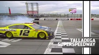 Blaney over Stenhouse in wreck-filled photo finish | NASCAR Cup Series at Talladega Superspeedway