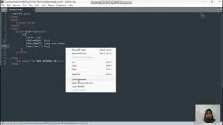 tutorial penggunaan property style - CSS diaplikasi sublime text