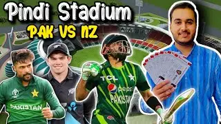 Pakistan vs New Zealand t20 || First time pindi stadium dekha🥰