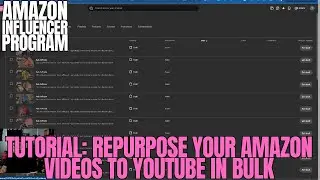 Tutorial: Repurpose from Amazon to YouTube in Bulk (Watch Me Do It)