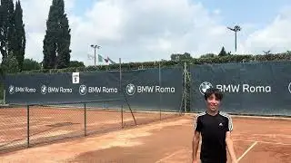 Tennis training in Rome #training in the sun#Rome2025