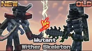 Wither Skeleton (Mutant More)  vs Mutant Skeleton (Mechanicraft)