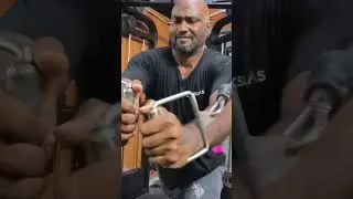 cable press Flys  - upper chest #gym #motivation #tvk #thalapathy