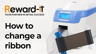 PriceCardPro Printer - How to Replace a Ribbon | Reward-It Tutorial
