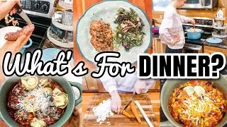 WHAT&rsquo;S FOR DINNER? | COOK WITH ME | FOUR EASY BUDGET FRIENDLY MEALS 2020 | JULIA PACHECO HOMEMAKING
