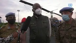 Mankeur Ndiaye visite la base de l’Unité d’Aviation tunisienne