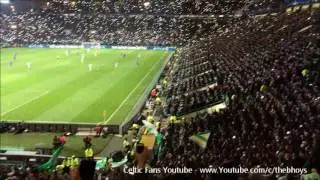 Celtic Fans | Full stadium 67 Heat of Lisbon display | Celtic vs Barcelona