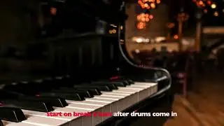 Senor Blues (Horace Silver) Backing track + music sheet