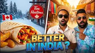 Starbucks vs Tim Hortons vs Cinnabon&bull; Canada 🇨🇦  vs India 🇮🇳 | The Experience Surprised Me!