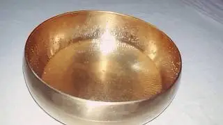 Singing Bowl vibration (water dance )