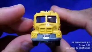 ISUZU BONNET BUS Tomica D-10 