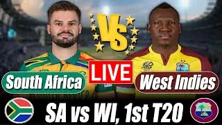 South Africa vs West Indies Score | SA vs WI Score 1st T20bangla Commentary & Analysis