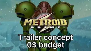 Metroid Prime movie trailer concept. No budget, only cutscenes on Capcut.