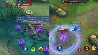 EKKO LOL WILD RIFT VS LYLIA MLBB HERO SKILL EFFECT COMPARISON