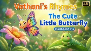 The Magic Butterfly Song 🦋 | Butterfly Life Cycle for Kids | Vathani's Rhymes #baby #butterfly