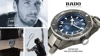 Cameron Norrie&rsquo;s Choice: The Rado Captain Cook High-Tech Ceramic Diver