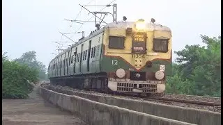 Howrah (HWH)-Asansol(ASN) Local Train || 200 km Distance route EMU Local Train
