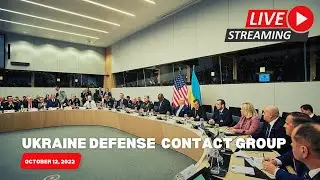 LIVE: Opening of the Ukraine Defense Contact Group Meeting