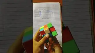 new trick on Rubik's cube #trending #cube #shortvideo #youtuber #viral #cuber #trendingshorts