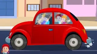 Daddy's Red Car, Fun Song for Kids