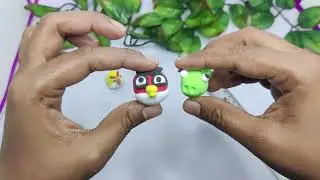 Clay Bird Making Fun 2 | Angry Bird Clay Cartoon Making Fun | Clay Toy Making Fun