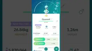 Quaxly Community Day 2025 #pokemongo #shiny #quaxly #quaxwell #quaquaval