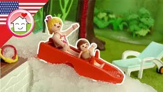 Playmobil filmpje Nederlands Sneeuw in de zomer - Familie Huizer