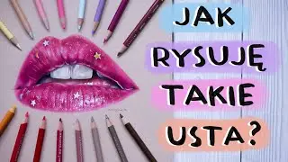 RYSOWANIE UST KREDKAMI Krok po kroku