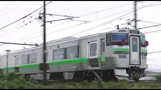 甲種輸送JR北海道733系4000番B4106+B4206+B4105+B4205編成