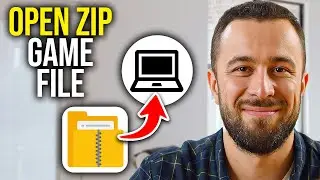 How To Open a ZIP File Game in Laptop