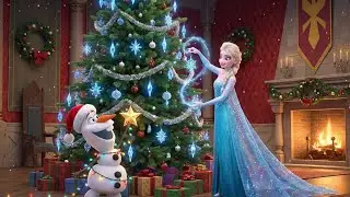 Elsa Uses Ice Magic to Decorate the Ultimate Christmas Tree! 🎁⛄ Olaf&rsquo;s Best Holiday Ever