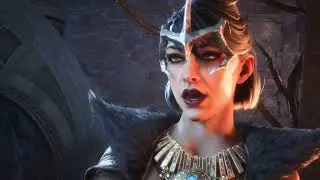 Dragon Age: The Veilguard - Elf Rook bows before Morrigan (Special Dialogue)
