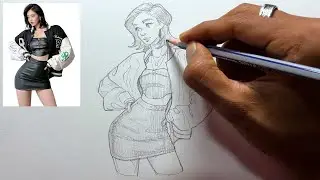 Easy Character/Figure Drawing from Reference for Beginners