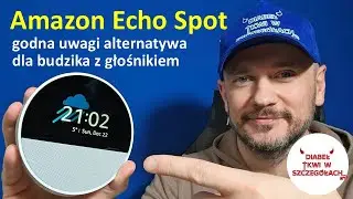 Amazon Echo Spot 2024 głośnik budzik i asystent głosowy w jednym