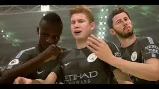 FIFA 18 Euro League Final - Villarreal 0:3 Manchester City