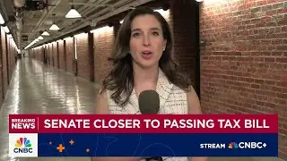 Trump&rsquo;s megabill moves closer to passing after squeaking through the senate