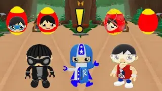TAG WITH RYAN TWIN USA RYAN VS SHADOW SPY VS RADIOLOGIST RYAN EGG SURPRISE FUNNY GAMEPLAY