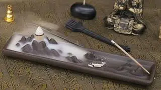 Backflow Incense Holder #backflowincenseburner #backflowincense #incenseholder #waterfall
