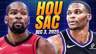 Houston Rockets vs Sacramento Kings - FULL GAME HIGHLIGHTS | December 3, 2025 NBA Season