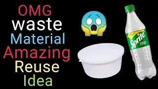 Waste Material Reuse Idea/Best Out Of Waste Craft #wastematerialcraft  #reusecraftideas #Crafticle